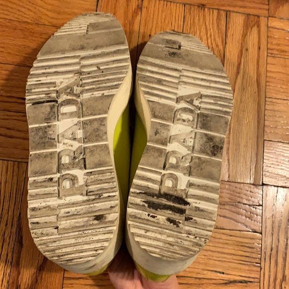 Yellow Prada Flatforms - Picture 3 of 4